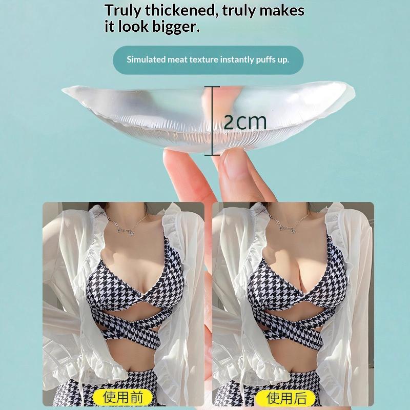 Push Up Bra Silicone - * 2 pezzi di reggiseno adesivo