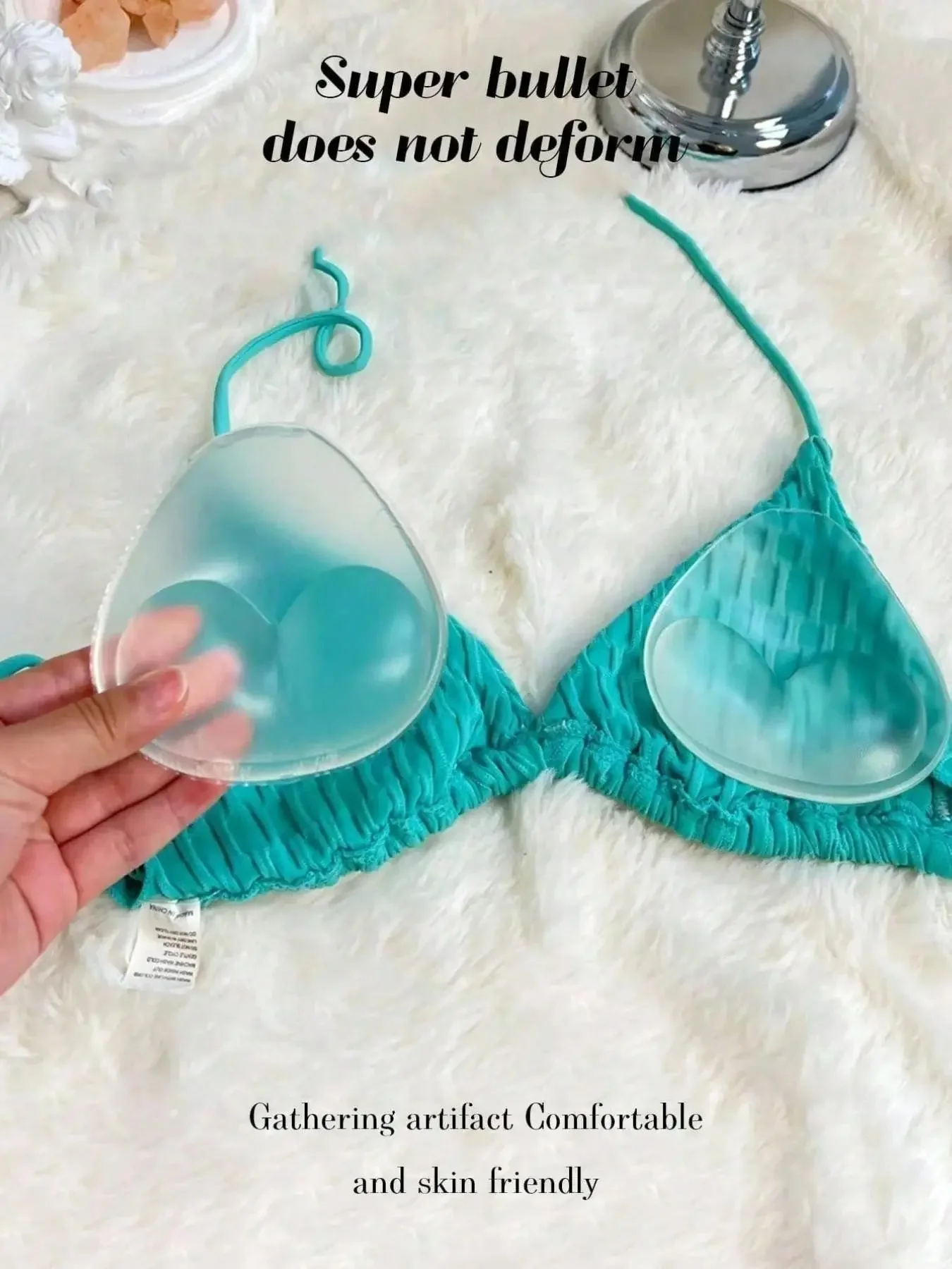 1 Paio di Inserti in Silicone  - Push Up Bra Silicone recensione e prezzo